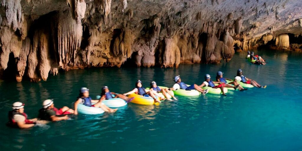 Cave tubing